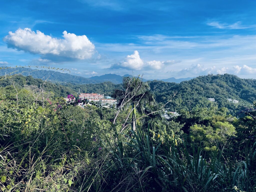 the view on Dakeng Moutain 