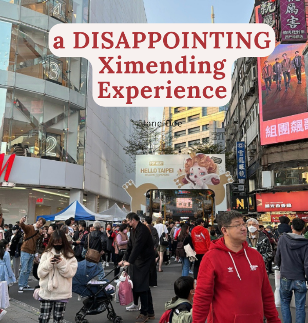 A Disappointing Night Out in Ximending, Taipei Taiwan